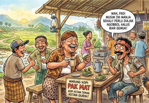 Kopi Ketan Teman Ngobrol